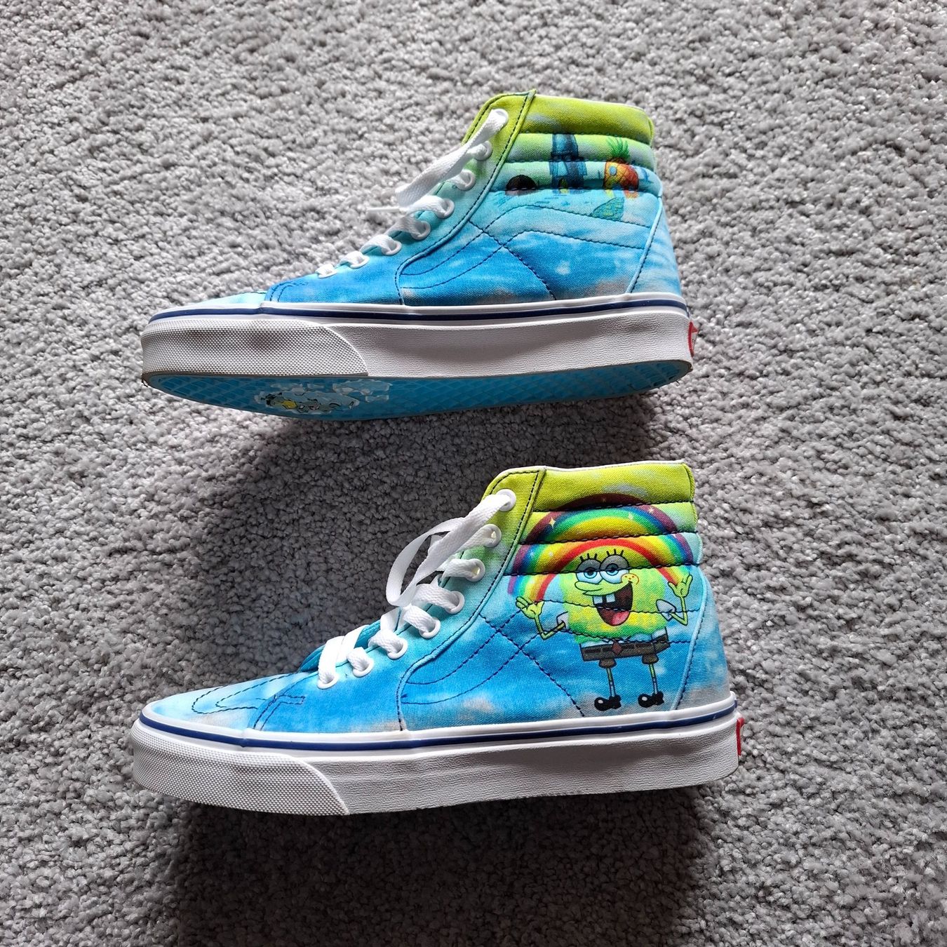 Vans Scarpe da uomo: Vans Sk8 Hi Spongebob Squarepants Bikini Bottom – Nuovo (secondo la descrizione) da Hombrechtikon venduto da Tinea82 3