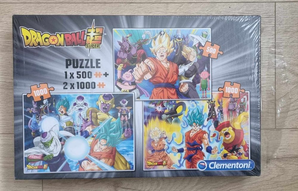 NEU 3 x Clementoni Puzzle 1000 500 Dragon Ball Anime (Neu und ...