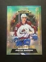 Justin Barron 2021 Stature Rookie 97/199 Colorado Avalanche