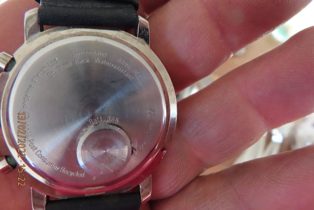 Reparieren Batterie Wechseln Diesel Uhr Uhrmacher Diesel Uhr