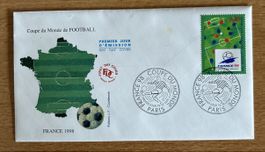 WM France 98 Ersttagsbrief, Rarität!