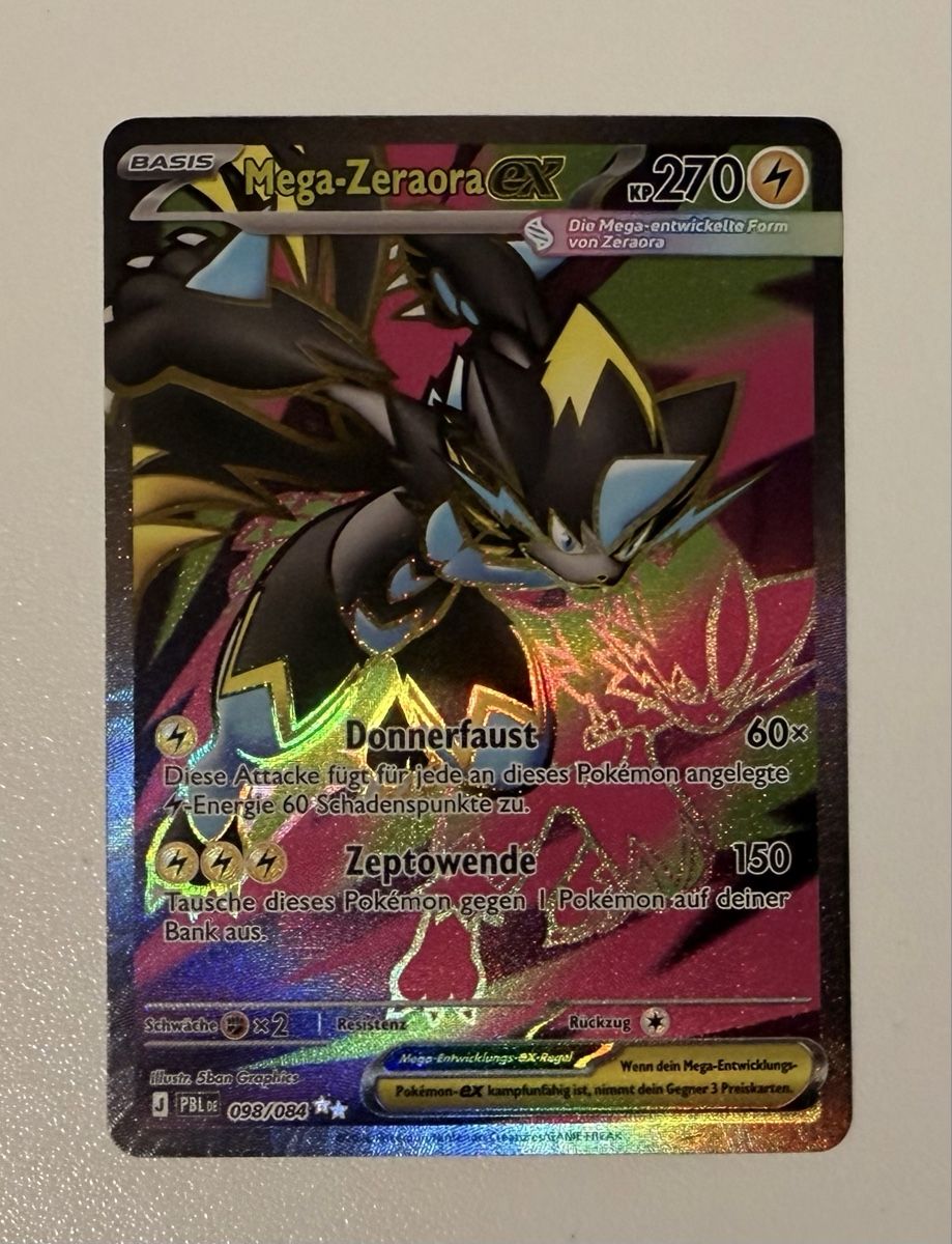 Pokémon Carte collezionabili: Mega Zeraora ex #98 – Nuovo (secondo la descrizione) da Au SG venduto da Bego1