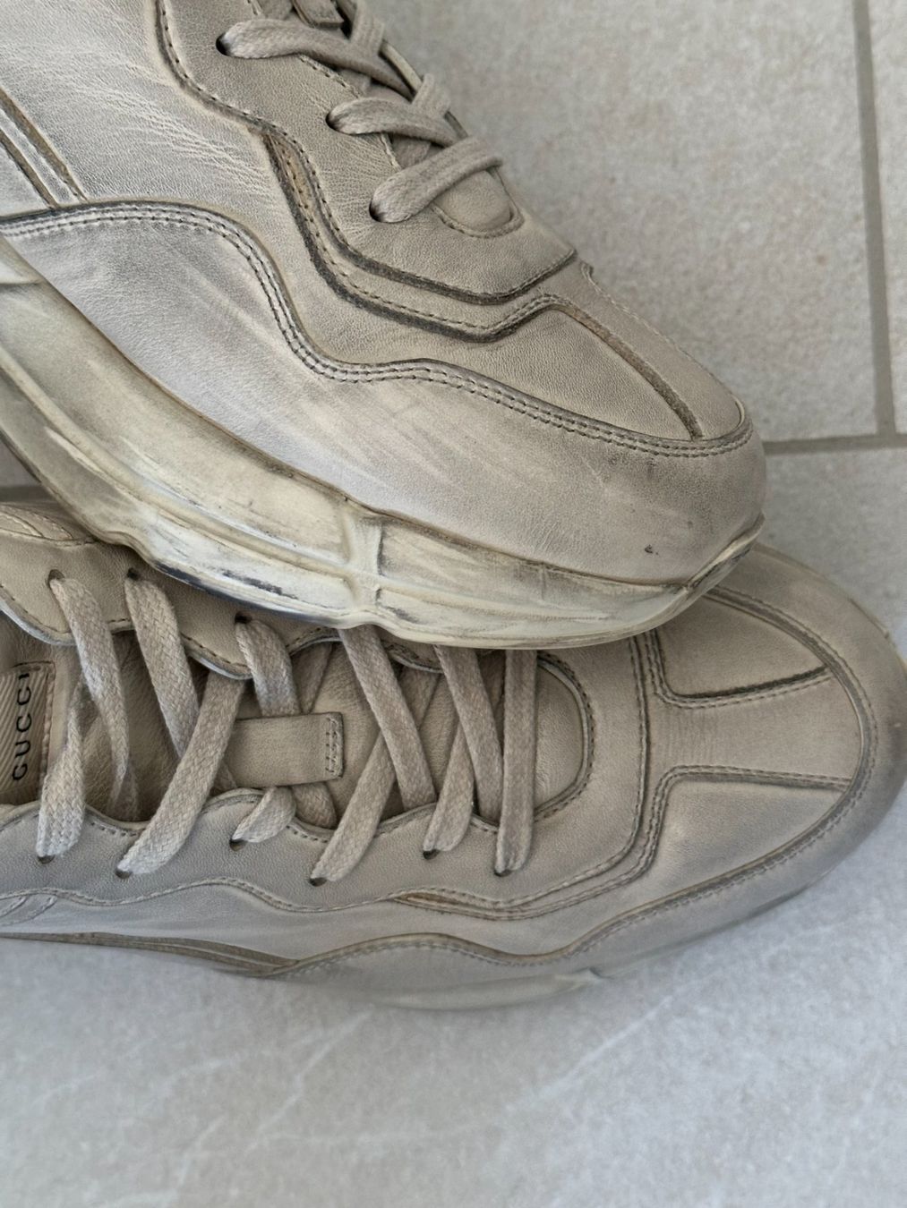 Gucci Scarpe da uomo: Gucci Rhyton Distressed – Usato da Illnau venduto da Polobear 7