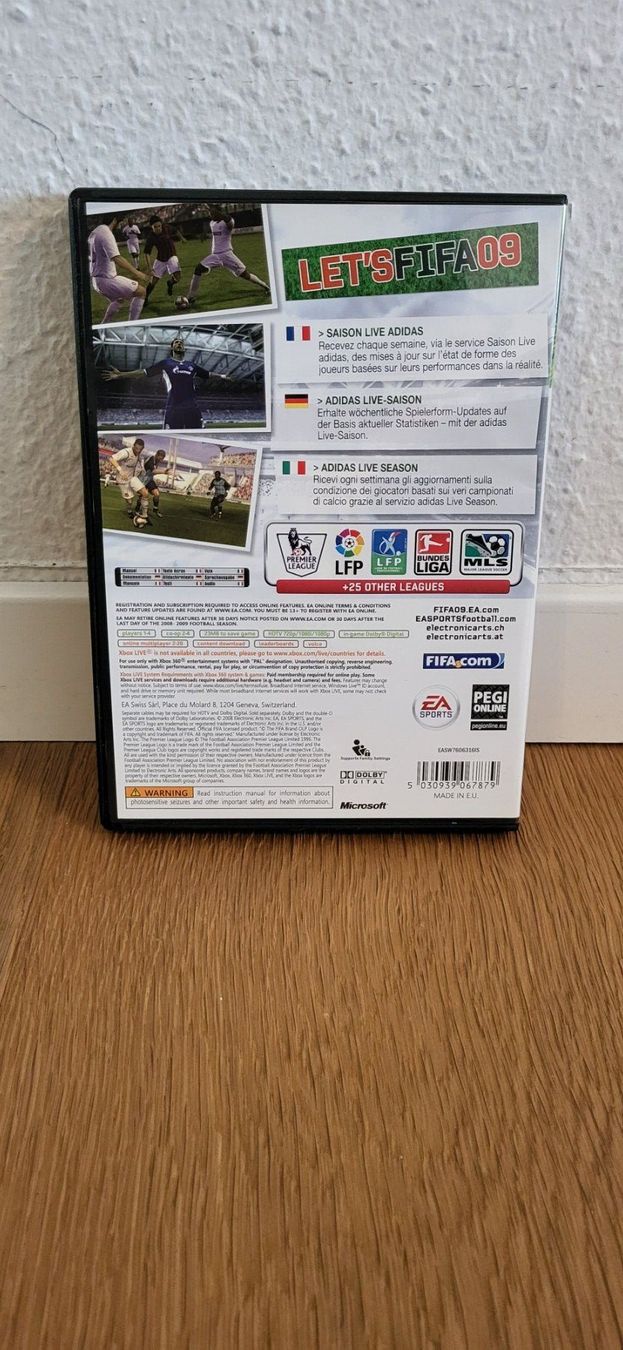 Microsoft Spiele: Xbox 360 - Fifa 09 – Gebraucht aus Münsingen von DigitaleSpielecke 1