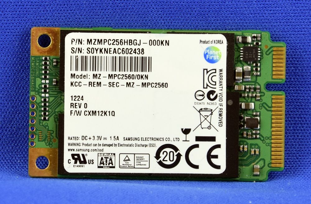 SAMSUNG SSD 256GB mSATA | Kaufen auf Ricardo