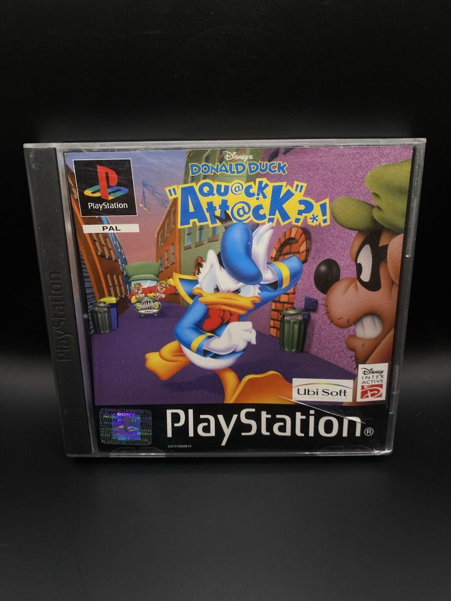 Disney Giochi: Donald Duck Quack Attack PS1 PAL – Usato da Kirchberg BE venduto da swiss_slab
