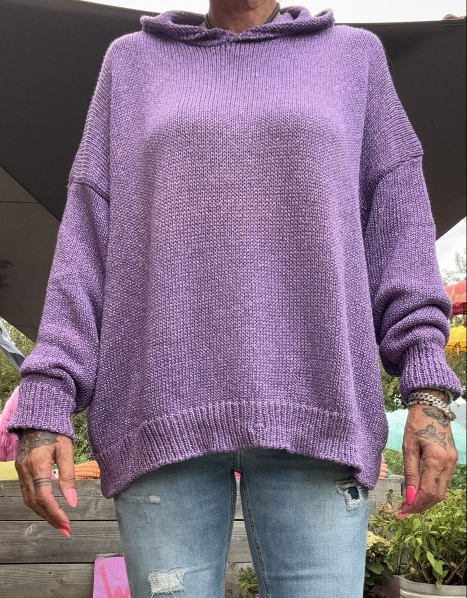 Pullover & Sweatshirts: Pullover mit coolem Rückenbild – Gebraucht aus hendschiken von hippielfe
