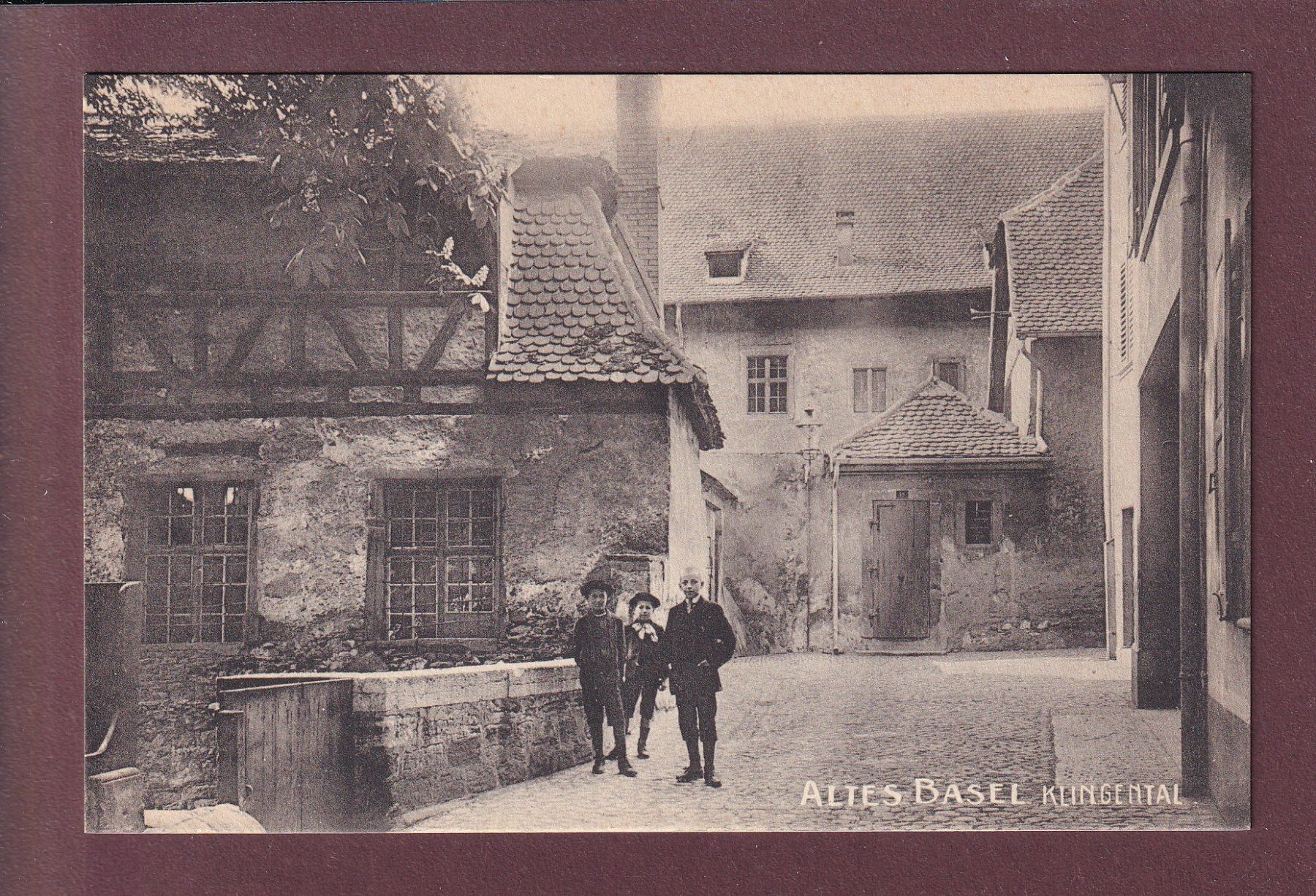 Cartoline postali: Altes BASEL - Klingental - Kinder – Usato da Pully venduto da nicecards