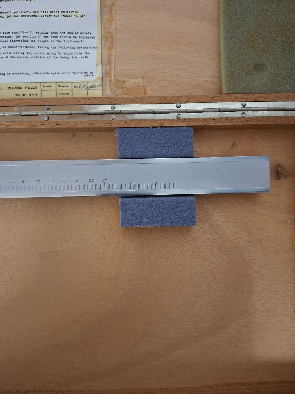 Misurare: Schieblehre Etalon 600mm – Nuovo (secondo la descrizione) da Berg (Dägerlen) venduto da SCH.B. 1