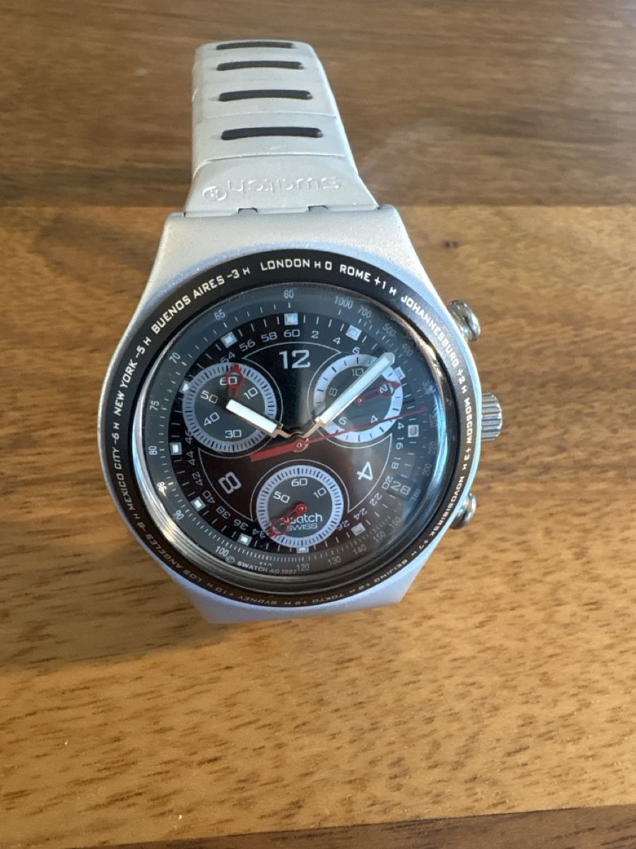 Swatch Montres: Swatch Irony Chronographe Aluminium  – Neuf (Voir description) à Oetwil am See par Aldox108