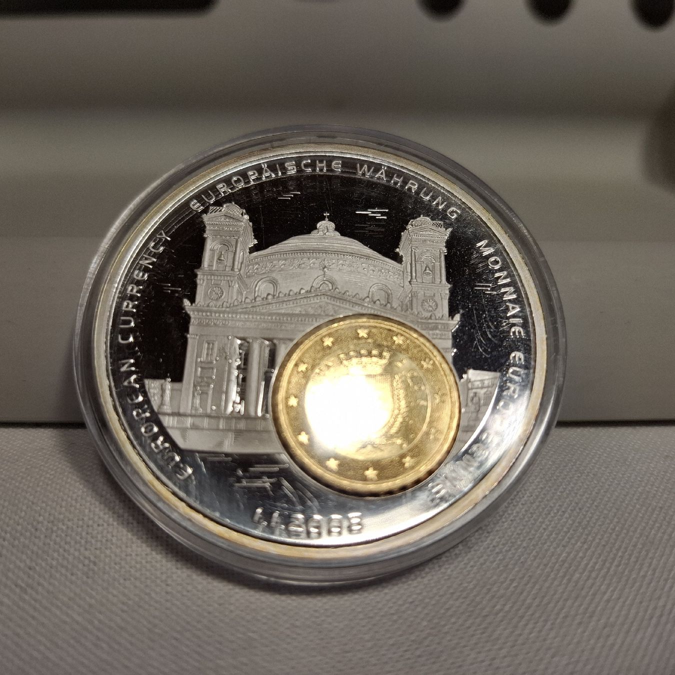 Medaglie: 2008 10 Cent Inlay Medallie Malta 00357 – Usato da Nürensdorf venduto da DANG3REUX 1