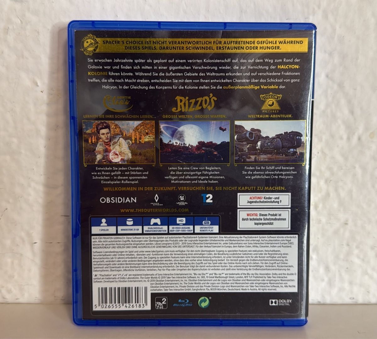 Sony Giochi: The Outer Worlds - PS4/PS5 Game – Usato da Ehrendingen venduto da bubulence 1