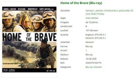 Home of the Brave [Blu-ray]