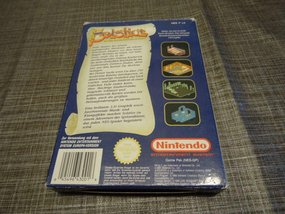 Nintendo Giochi: Solstice NES OVP – Usato da Olten venduto da Disc-Ausverkauf 1