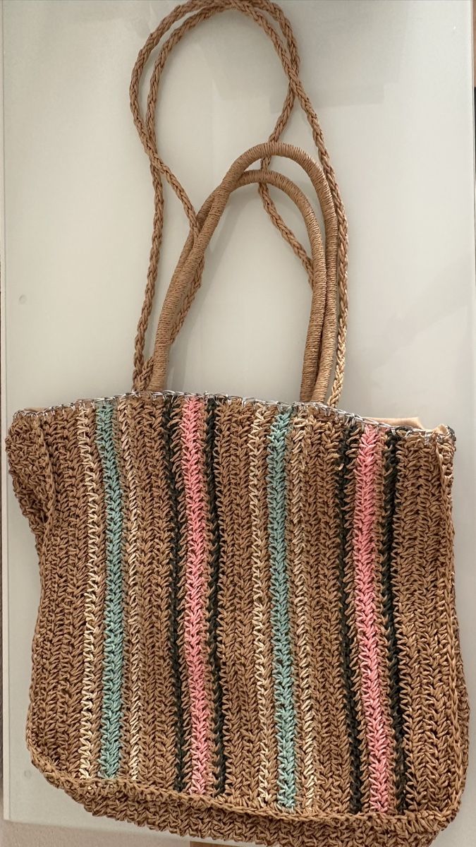Borse da donna: Sommer Tasche, Strandtasche, Basttasche, Glamorous – Usato da Zürich venduto da _aangela