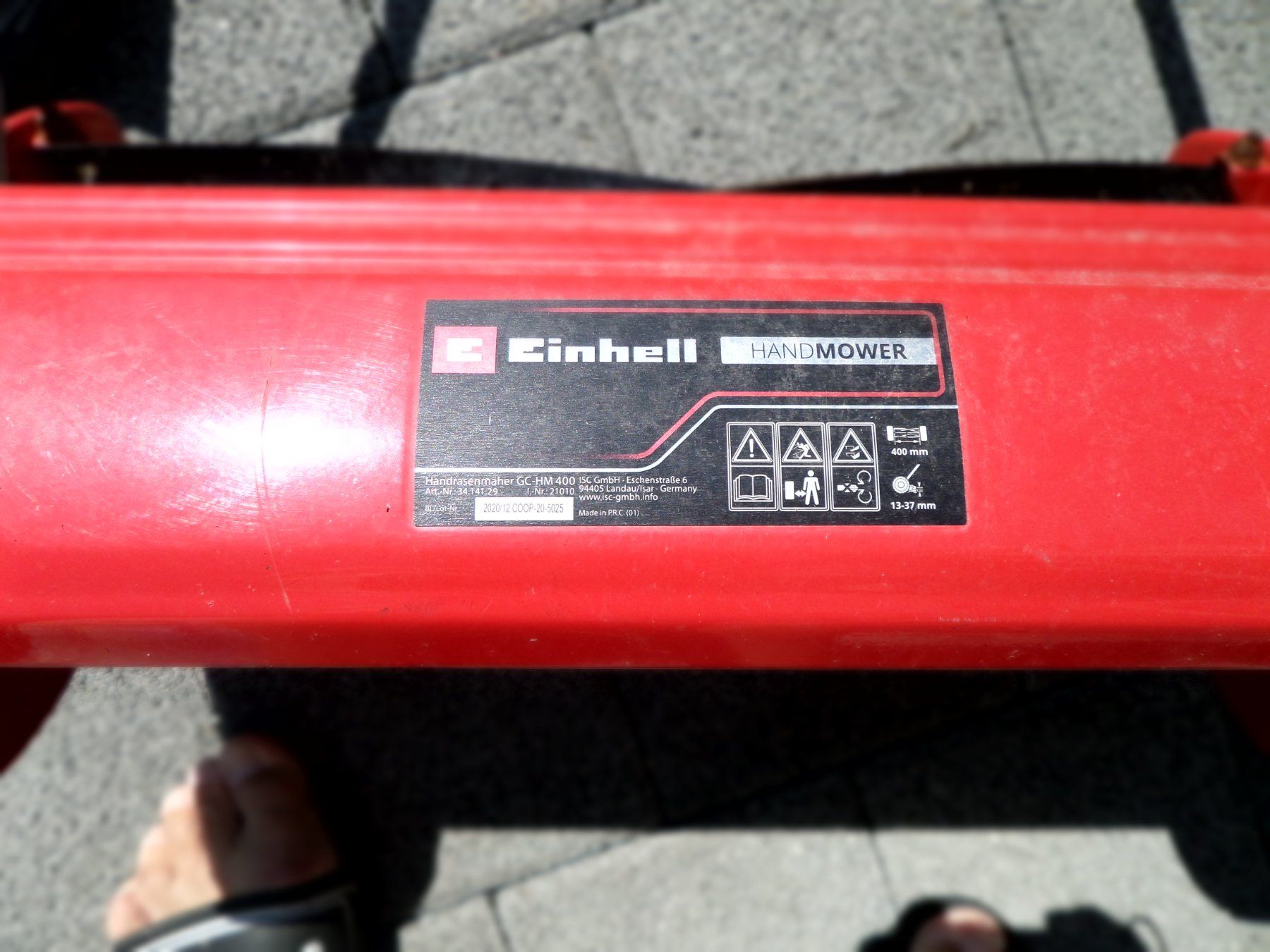 Einhell Tondeuses à gazon: Top einhell Hand Rasenmäher – D'occasion à Balsthal par Subaru11 1