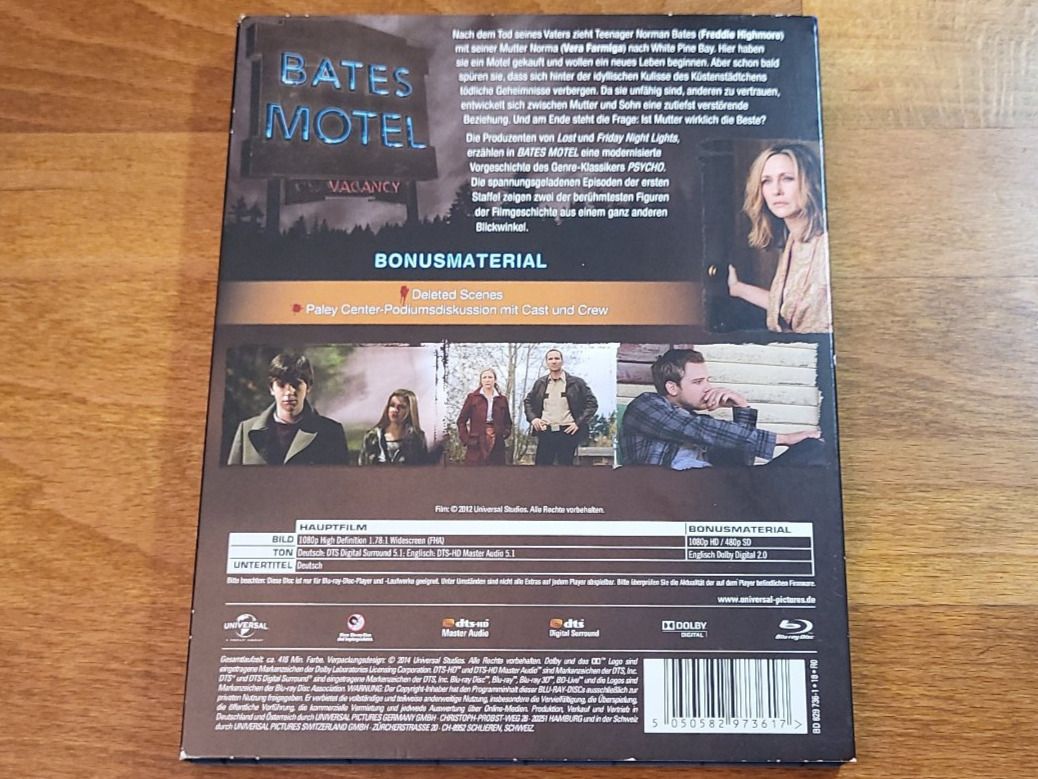 Alle DVDs: Bates Motel - Staffel 1 – Gebraucht aus Pfungen von Whitie 3