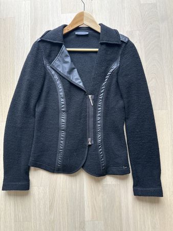 AIRFIELD Wolljacke, Schwarz, Gr. 36, Top Zustand