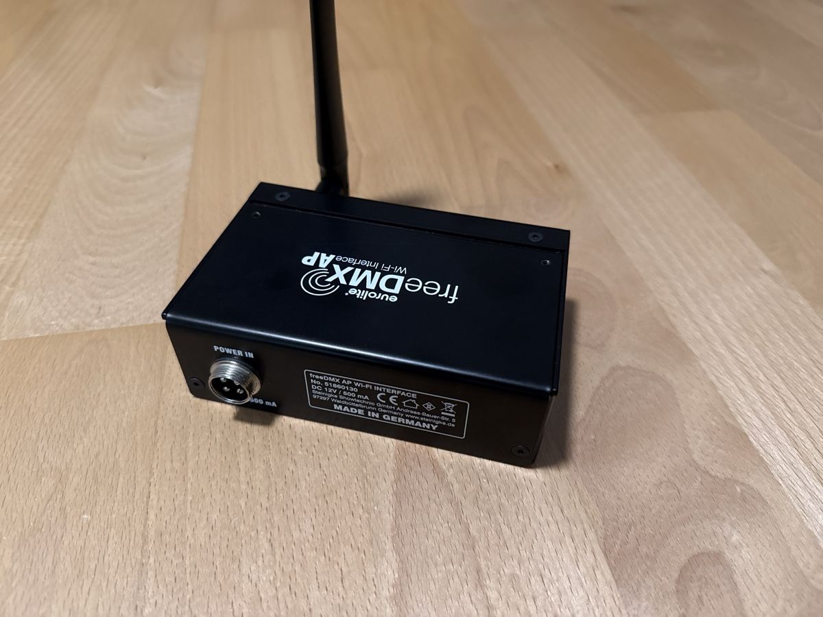 Console di mixaggio: Eurolite freeDMX Wi-Fi Interface – Usato da Flawil venduto da DJackee 2