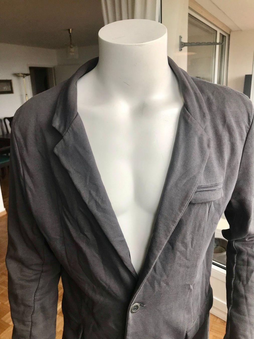 Giacche: Thom Krom Jersey Jacke, Grau, Gr. XL – Usato da Zürich venduto da Fraench 2