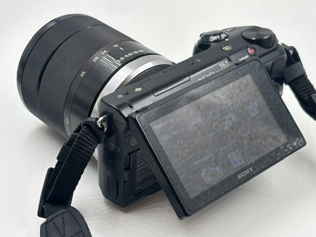 Sony Kamera: Sony Nex-5T (Touchscreen!) + 18-55mm OSS – Gebraucht aus Seewis Dorf von Plebejus 3
