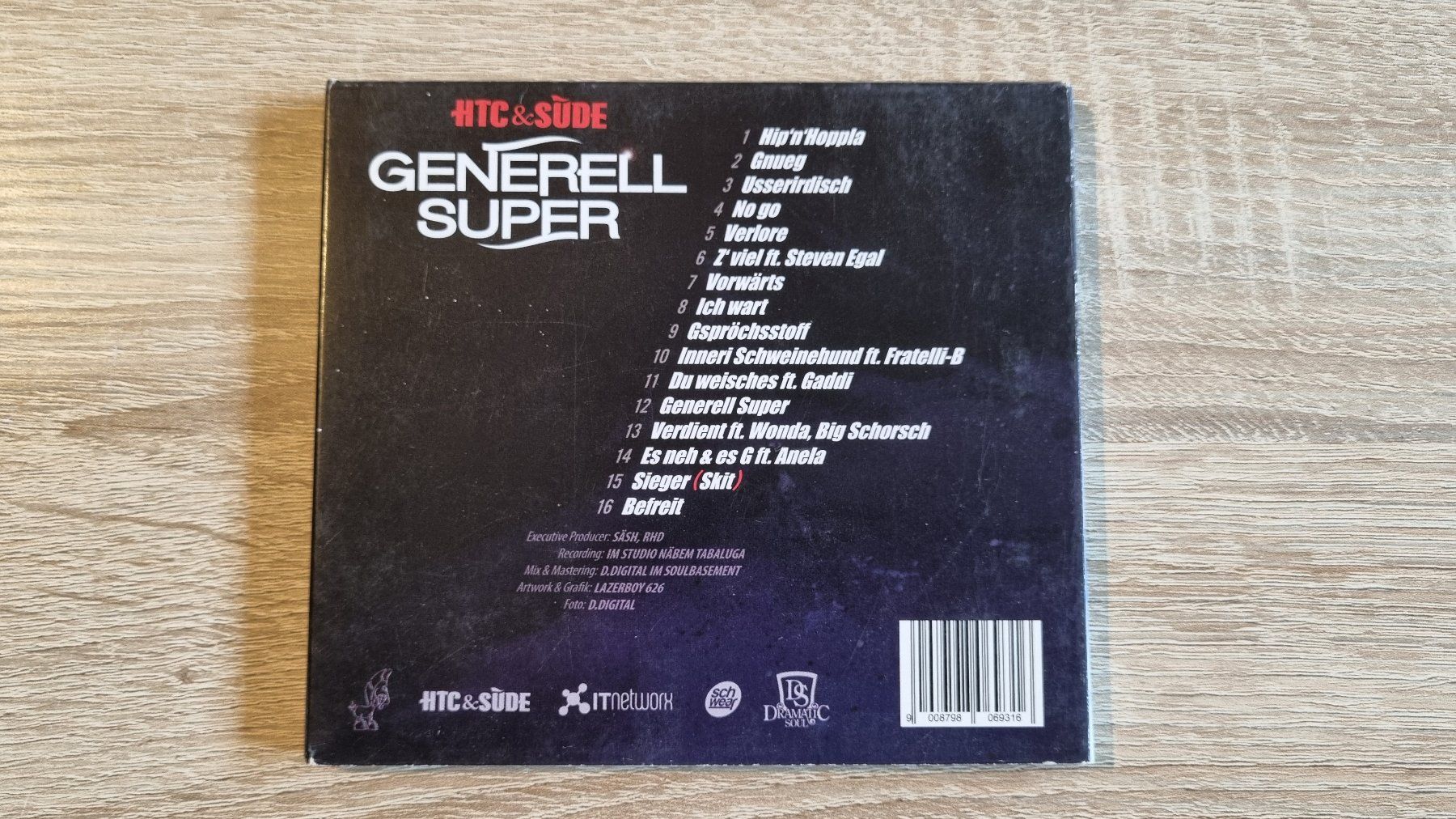 CD: HTC & Süde - Generell super – Usato da Hagenbuch ZH venduto da lecterr55 2