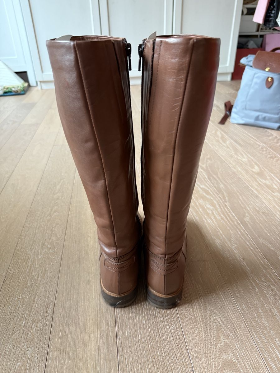 Scarpe da donna: Lederstiefel braun Gr. 36 - Herbst Trend – Nuovo (secondo la descrizione) da Gockhausen venduto da nad_fv2p 4