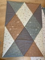 JULIUS ZÖLLNER Krabbeldecke Organic Cotton 95x135 cm Patchwo