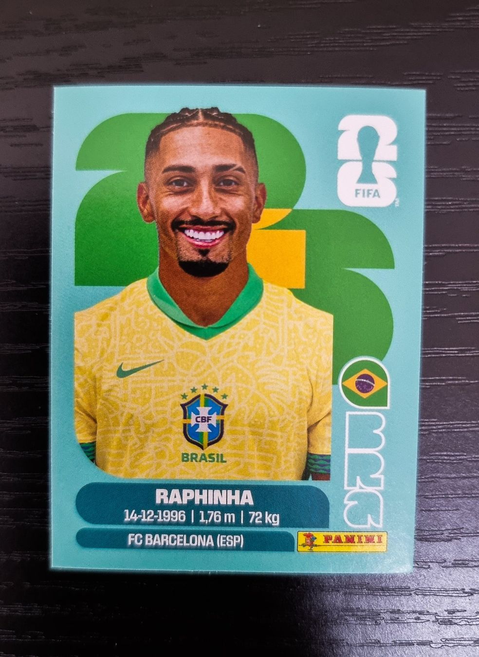 Panini Cartes à collectionner: Raphinha Panini International Edition World Cup 26 – Neuf (Voir description) à Worben par fxa_g2dm