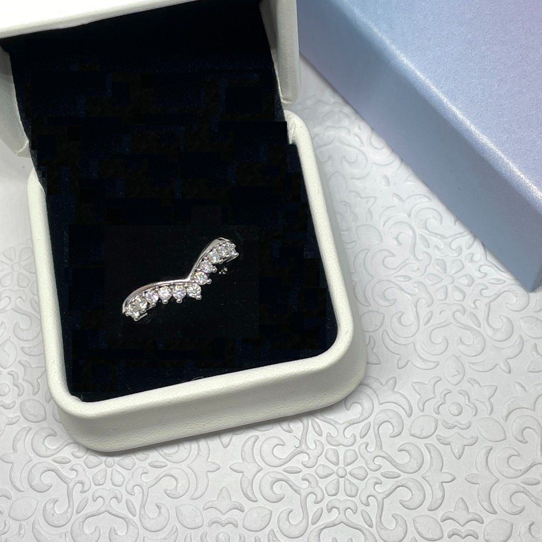 Bagues: Moissanit Ring Silber - Gr. 56 – Neuf (Voir description) à Thun par Creative-Art-Tess 1