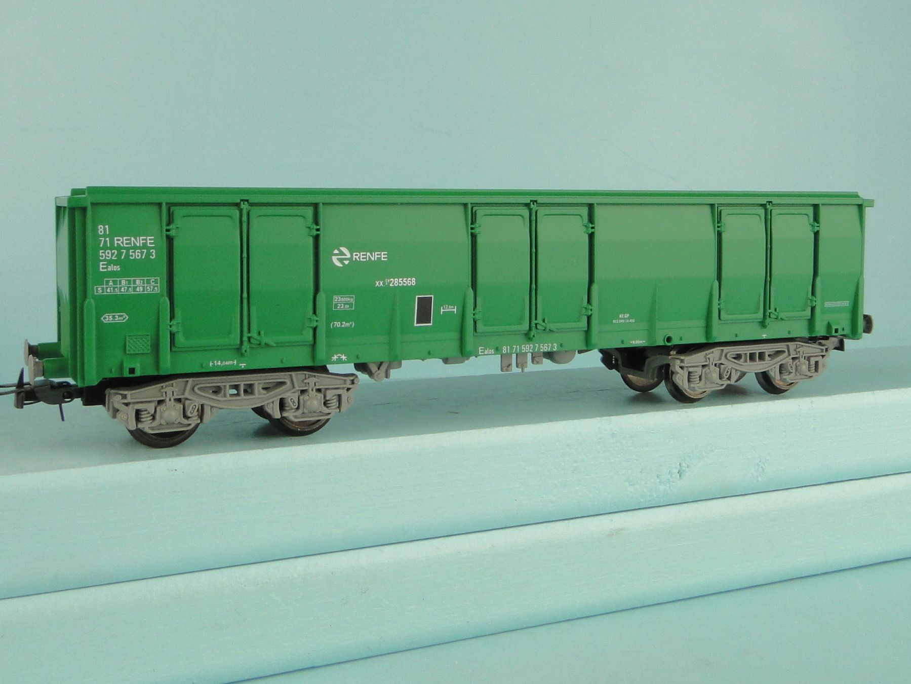 Modellini di ferrovie: Electrotren 5353 Vagon Abierto – Usato da Bülach venduto da cann11 5