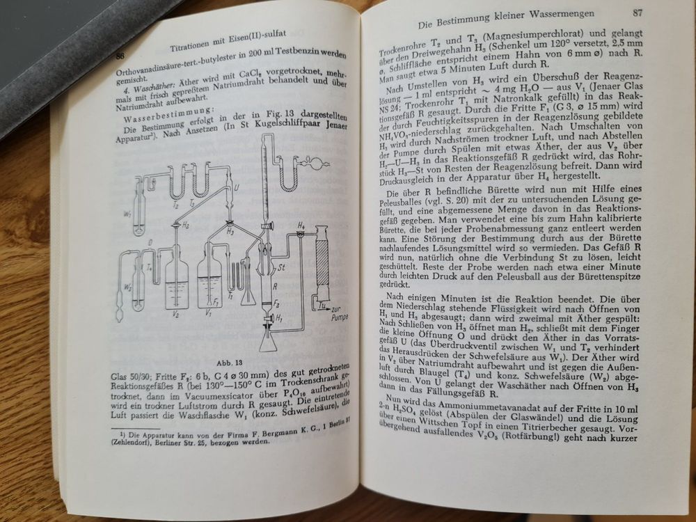 Livres: Massanalyse  - Theorie und Praxis der Titrierverfahren – D'occasion à Sempach Station par Semion 2