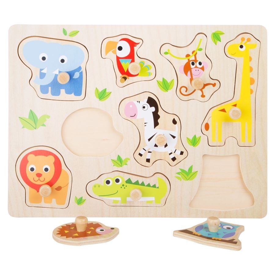 Puzzle: Setzpuzzle Zootiere Small Foot Design – Nuovo e nell'imballaggio originale da Wettingen venduto da Swala
