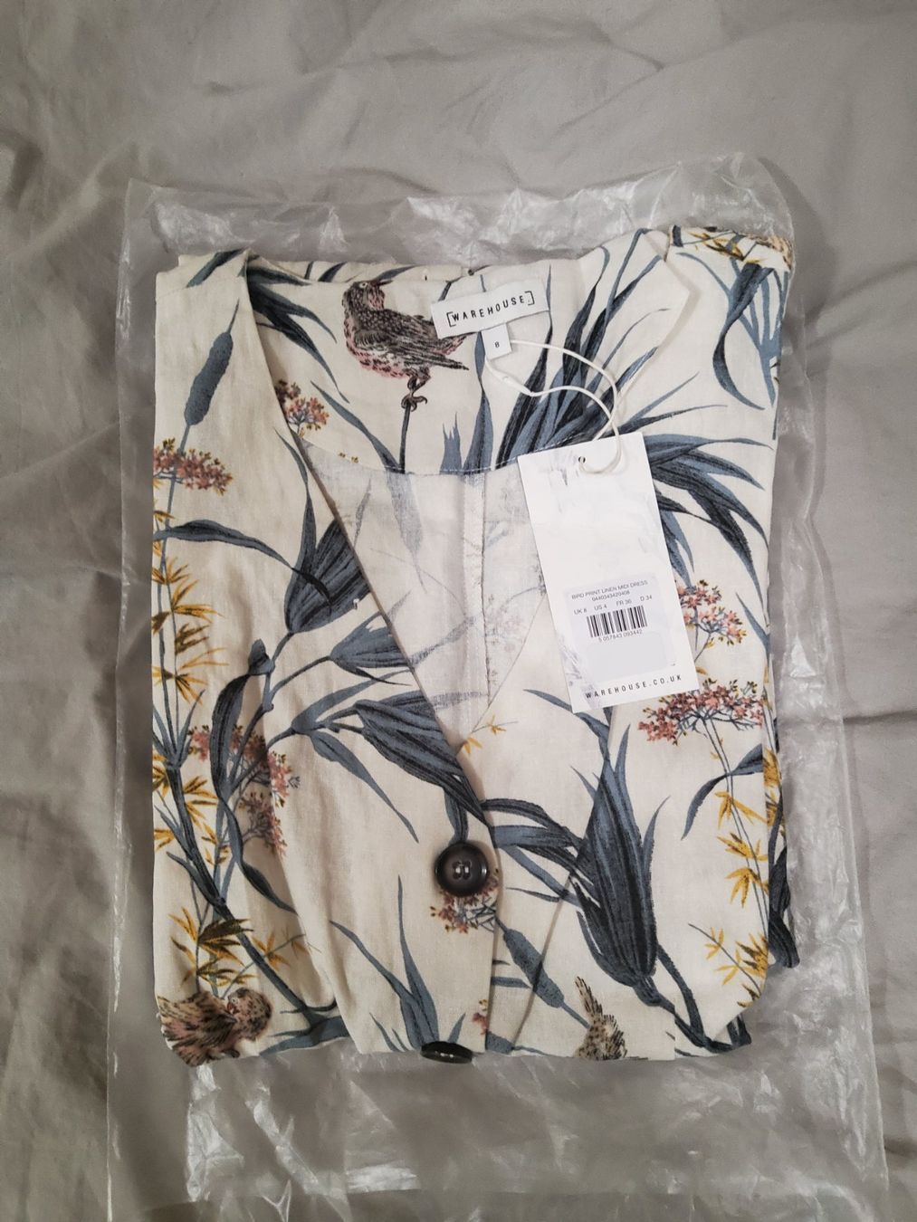 Vestiti: Robe d'été chic, imprimé oiseaux (NEW) – Nuovo e nell'imballaggio originale da Geneve venduto da Vladko1612 6