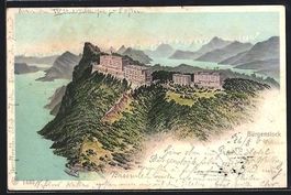 Bürgenstock, Hotelanlagen mit Umgebung 
