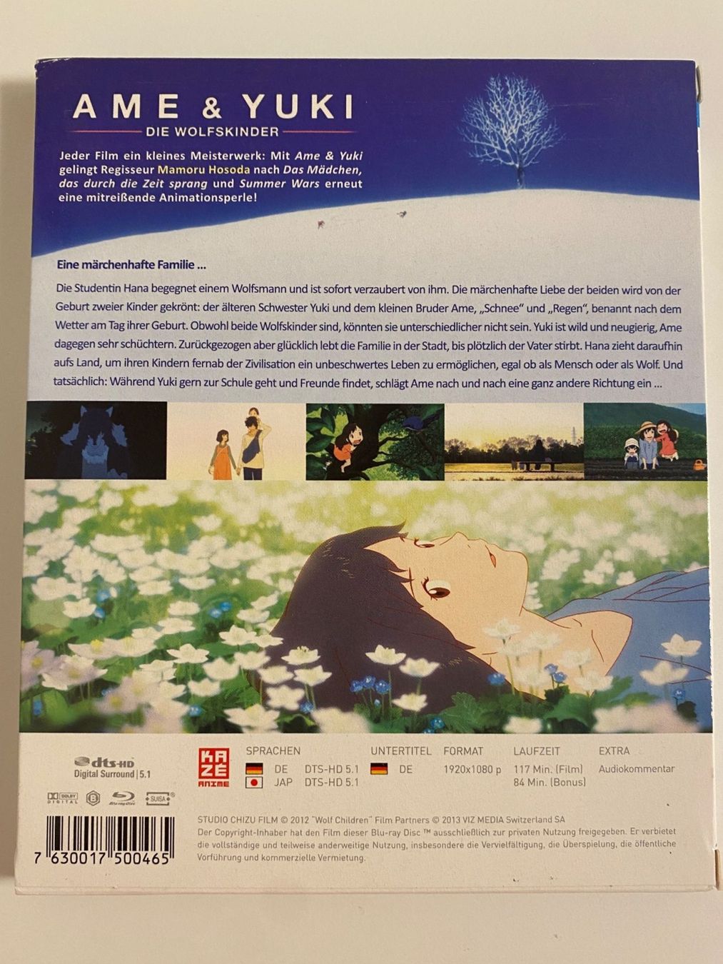 Tutti i DVDs: Ame & Yuki - Die Wolfskinder Blu-ray – Usato da Zürich venduto da m7lx 1