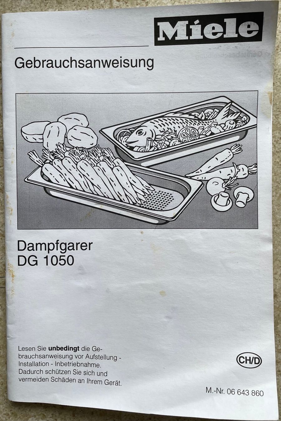 Miele Elettrodomestici da cucina: Dampfgarer von Miele DG1050 – Usato da Hettiswil venduto da wer_9kcr 6