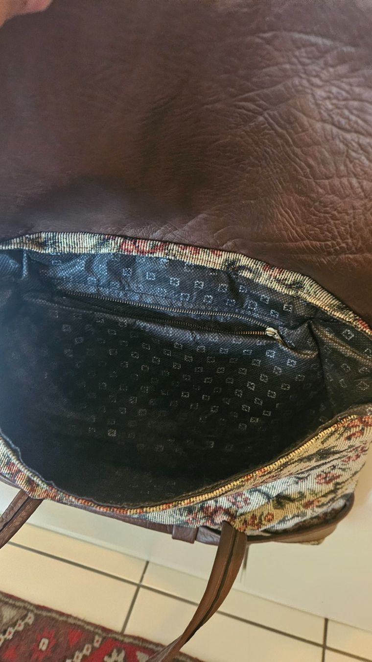Taschen für Damen: Borsetta da spalla fiorata vintage – Gebraucht aus Melano von H-Sara 2