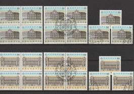 1990 Europa 4er-Block+Einzel, Postfrisch und Ersttag