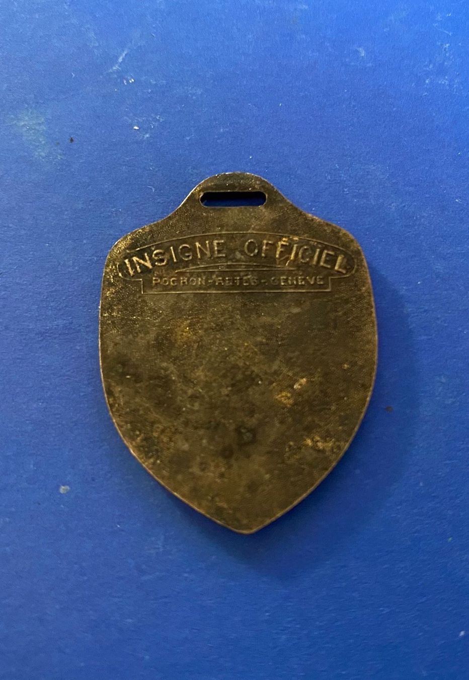 Placchette & Badge: GENÈVE 1930,FÉD. MUSICALE SUISSE ROMANDE – Usato da Leysin venduto da geomamar 1