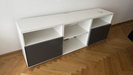 GRATIS Sideboard/TV-Möbel in Weiss und Grau