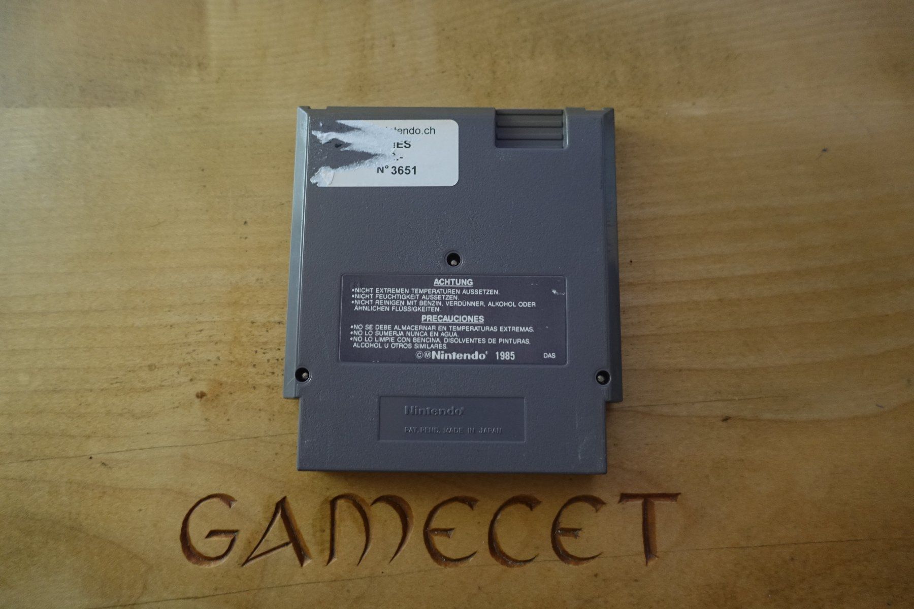 Nintendo Spiele: Airwolf – Gebraucht aus Steinach von Gamecet 1
