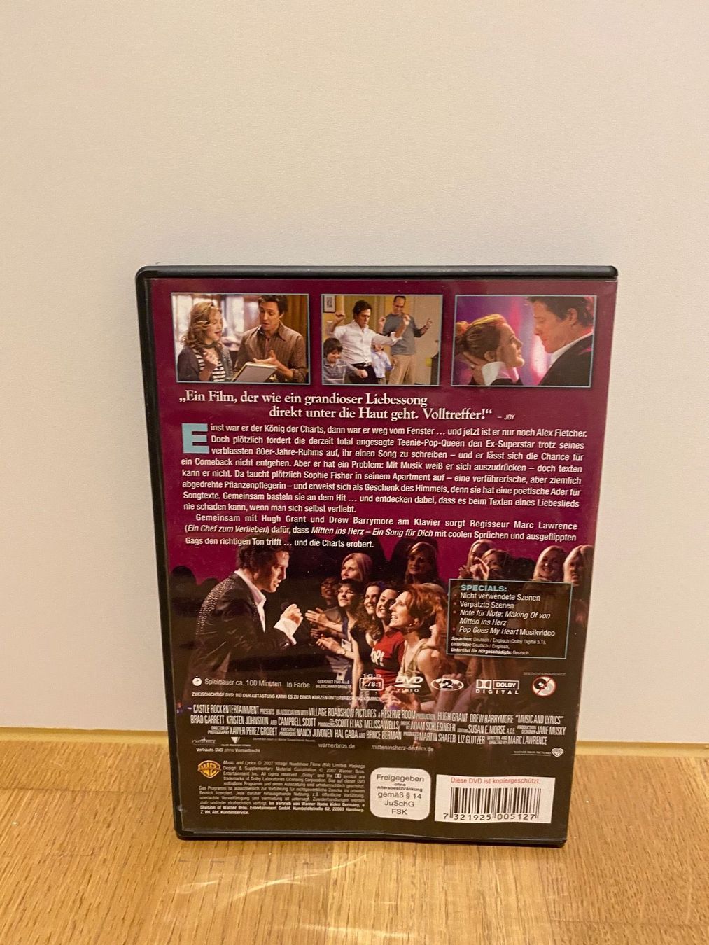 Tutti i DVDs: mitten ins herz DVD – Usato da Altendorf venduto da wqv_97 1