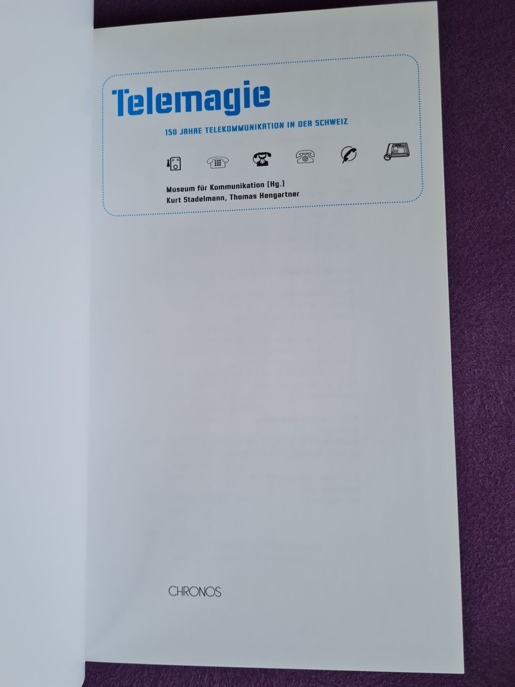 Libri: Buch "Telemagie" (neu) – Usato da Zürich venduto da chralo 2