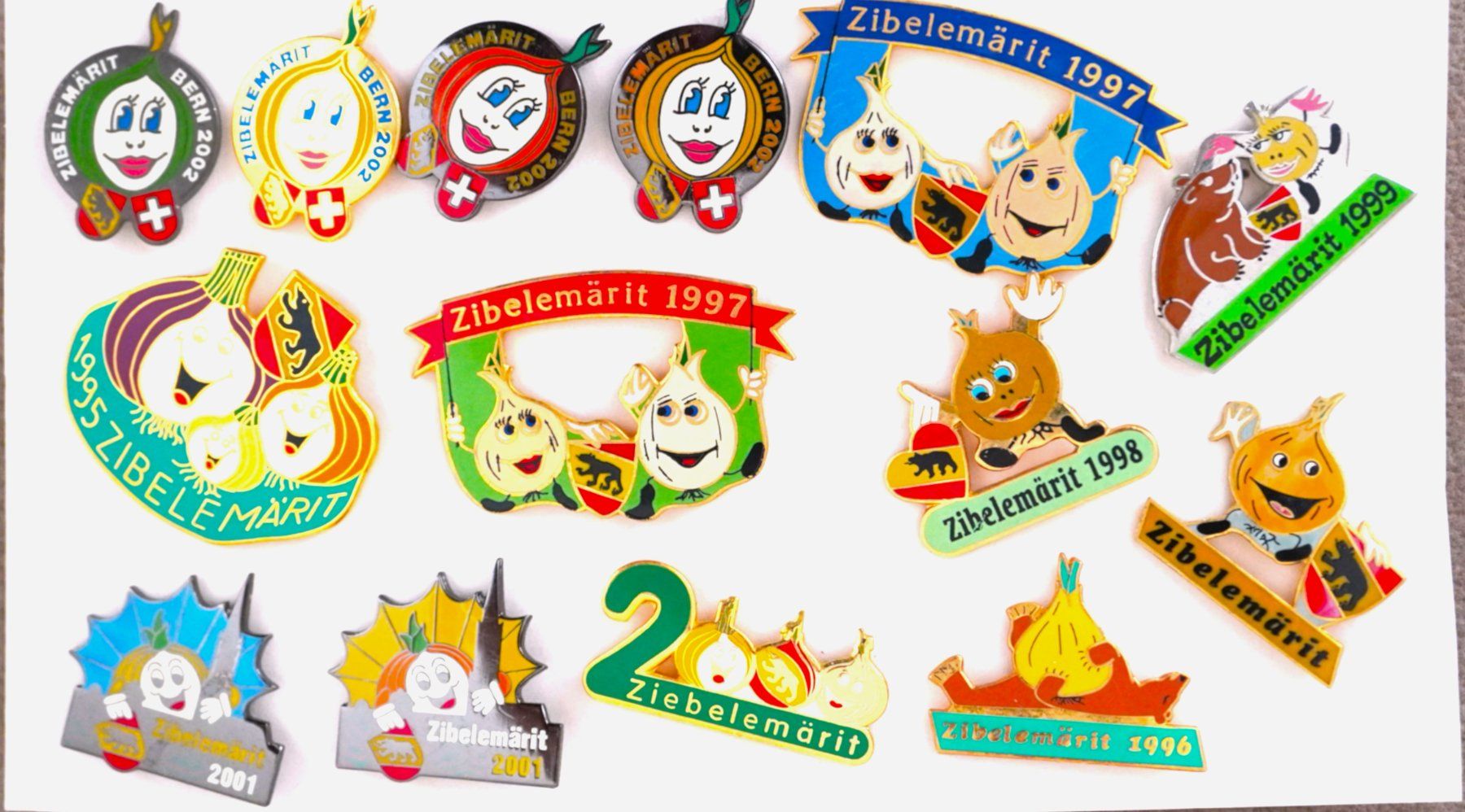 Placchette & Badge: Pin Sammlung Zibele Märit Bern – Usato da Worb venduto da worb01