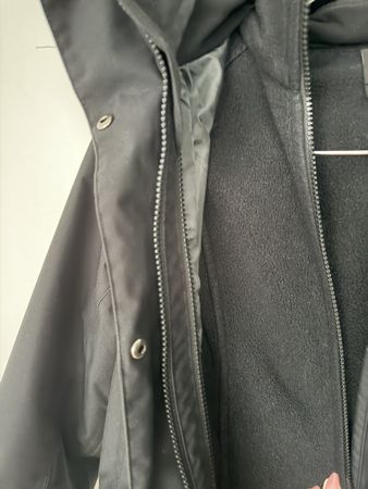 Jack Wolfskin 3-in-1 Damenmantel Gr. S, schwarz mit