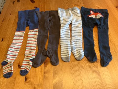 4er Set  STRUMPFHOSEN,  Gr. 80/86