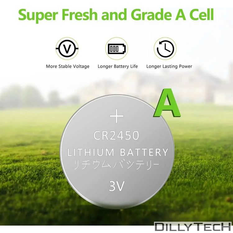 Caricatori & Batterie: Koonenda CR2450 Knopfzellenbatterie - 3 Stk. – Nuovo e nell'imballaggio originale da Erlenbach ZH venduto da dillytech.ch 5