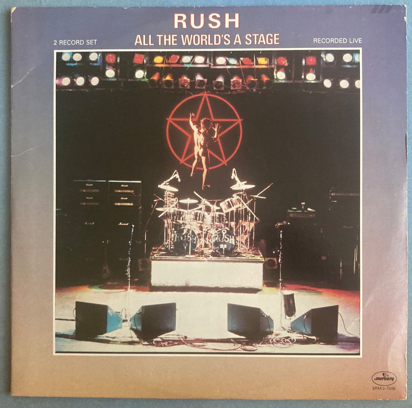 Dischi in vinile: RUSH - ALL THE WORLD'S A STAGE – Usato da Poliez-Pittet venduto da Newtown-Records