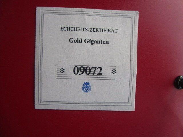 Medaglie: GIGANT: Replik "20$ Gold Eagle 1933" - PP - D = 70mm – Nuovo (secondo la descrizione) da Luzern venduto da Horoskop1 2